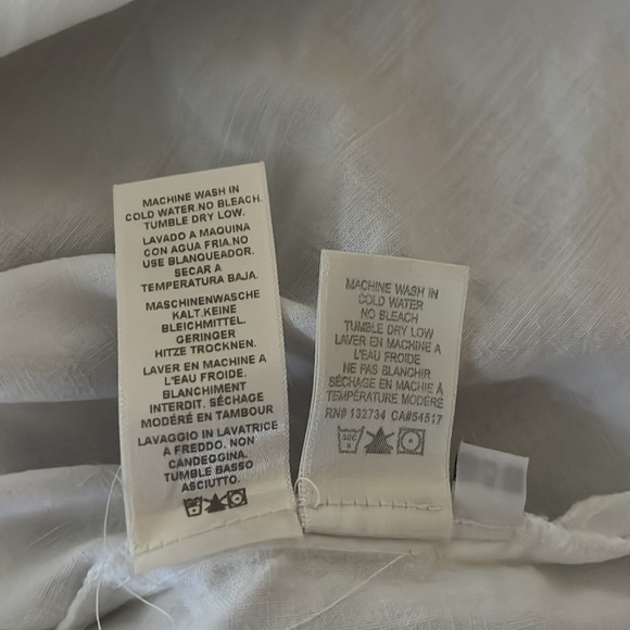 Anthropologie Cloth & Stone Sundays Off The Shoulder Top White - Picture 10 of 11